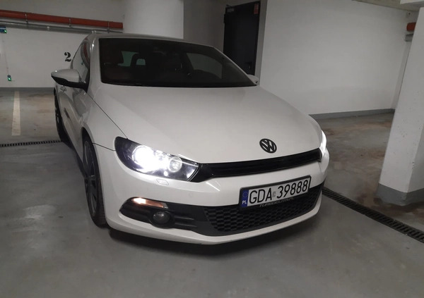 Volkswagen Scirocco cena 29500 przebieg: 222300, rok produkcji 2009 z Rumia małe 106